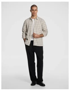 yd. Conrad Check Shirt in Natural