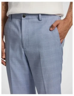 yd. Pembroke Slim Dress Pant in Light Blue