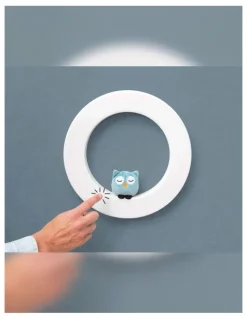 Zazu Nightlight - Wall Light With 3 Soft Toys in Yellow