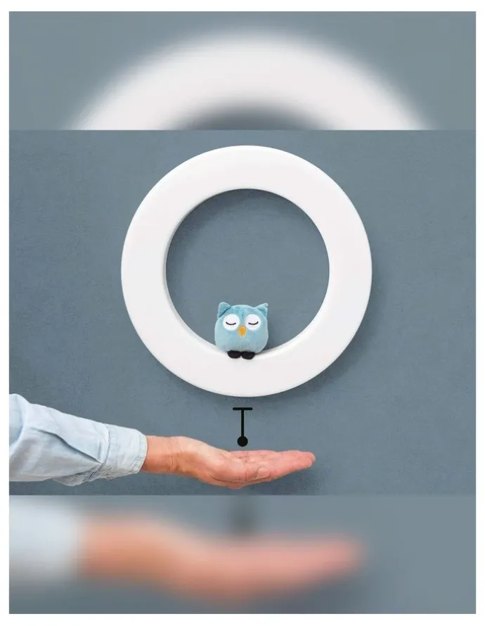 Zazu Nightlight - Wall Light With 3 Soft Toys in Yellow