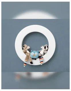 Zazu Nightlight - Wall Light With 3 Soft Toys in Yellow